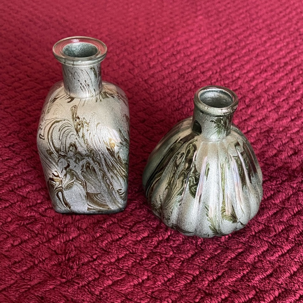 Green Decorative Vases